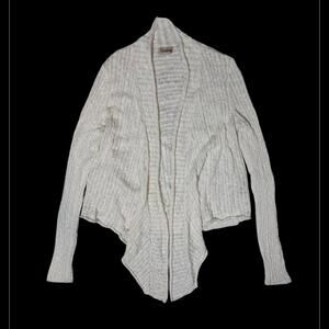 Lucky brand‎ white cream cardigan